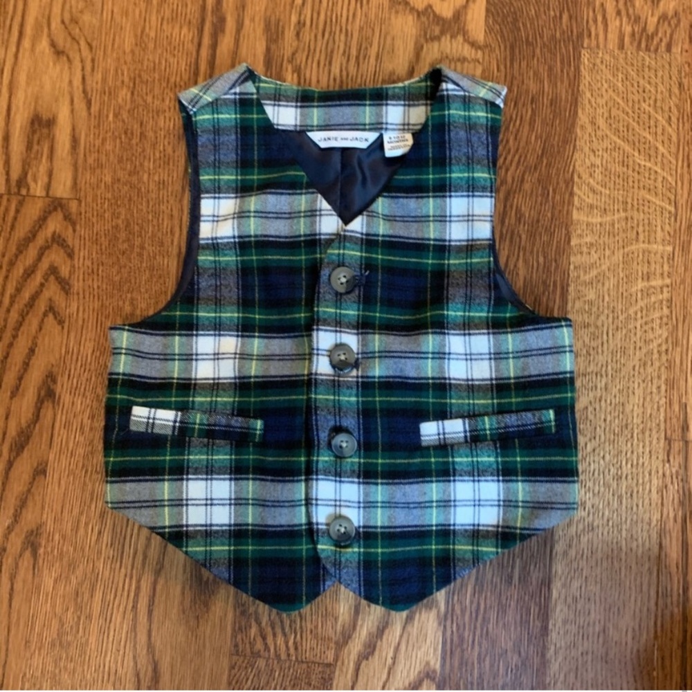 Plaid Vest from Janie and Jack